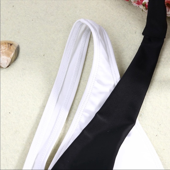 New Sexy Bikini Set Push Up Cross Double Halter - Picture 7 of 8